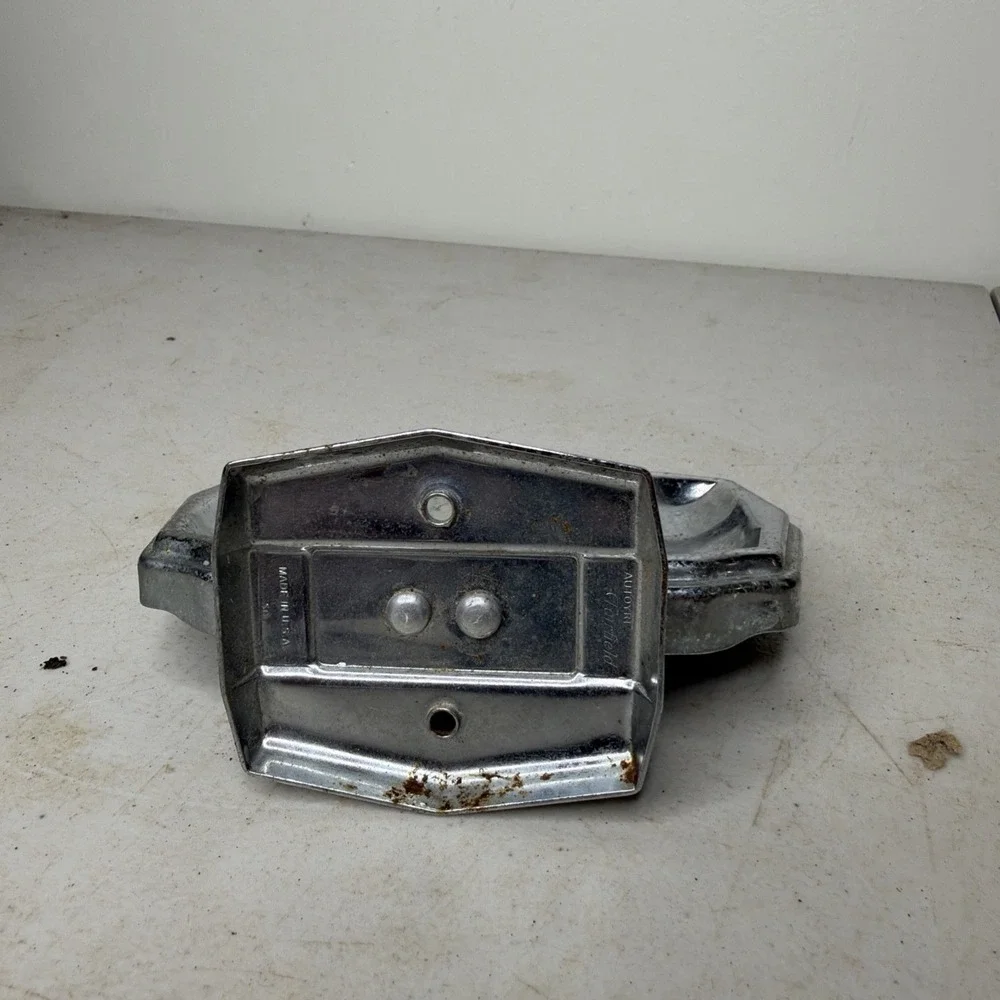 Vintage Autoyre Fairfield Chrome Soap Holder MCM Bathroom Wall Mount